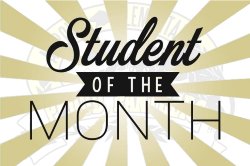 student of the month for march and april