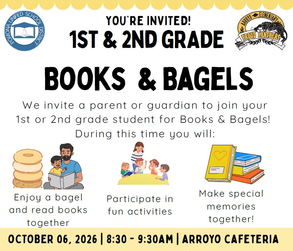 Books & Bagels Event